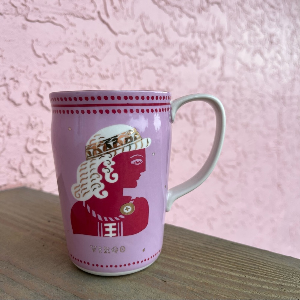 Anthropologie Danielle Knoll Virgo Coffee Cup Mug